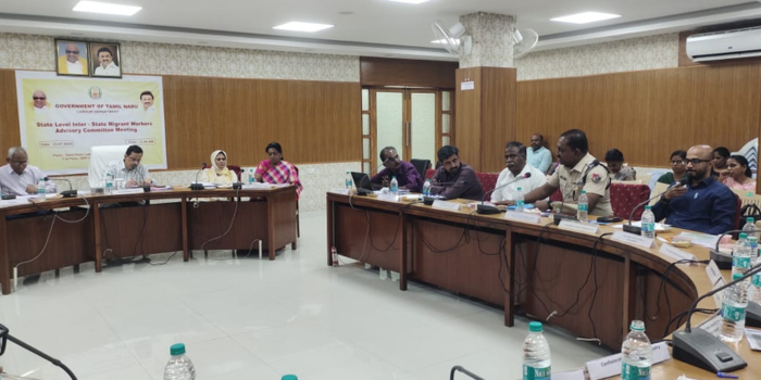 Tamil Nadu Labour Department Convenes State-Level Advisory Committee on Inter-State Migrant Workers