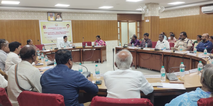 Tamil Nadu Labour Department Convenes State-Level Advisory Committee on Inter-State Migrant Workers