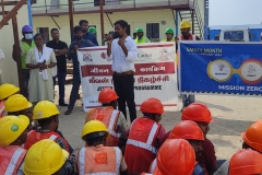 Awareness Program for Metro Construction Labour