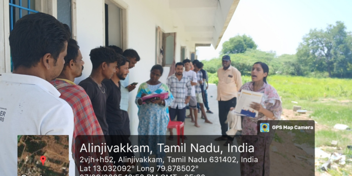 DBMS Hosts Introduction Session for Migrant Workers Alinchivakkam  7th September 2025