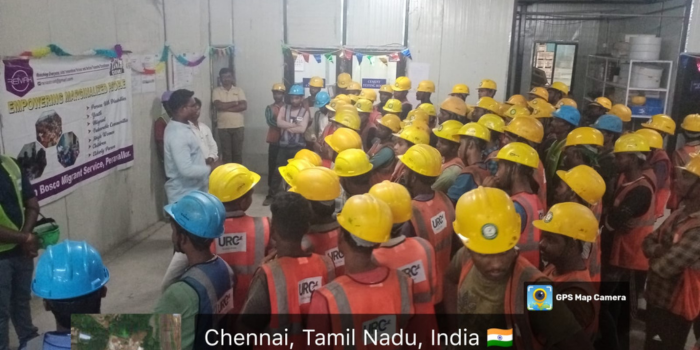 Strengthening Minds and Lives: DBMS Drug Awareness Campaign for Migrant Labourers